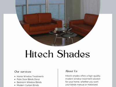 Modern blinds Fort Myers