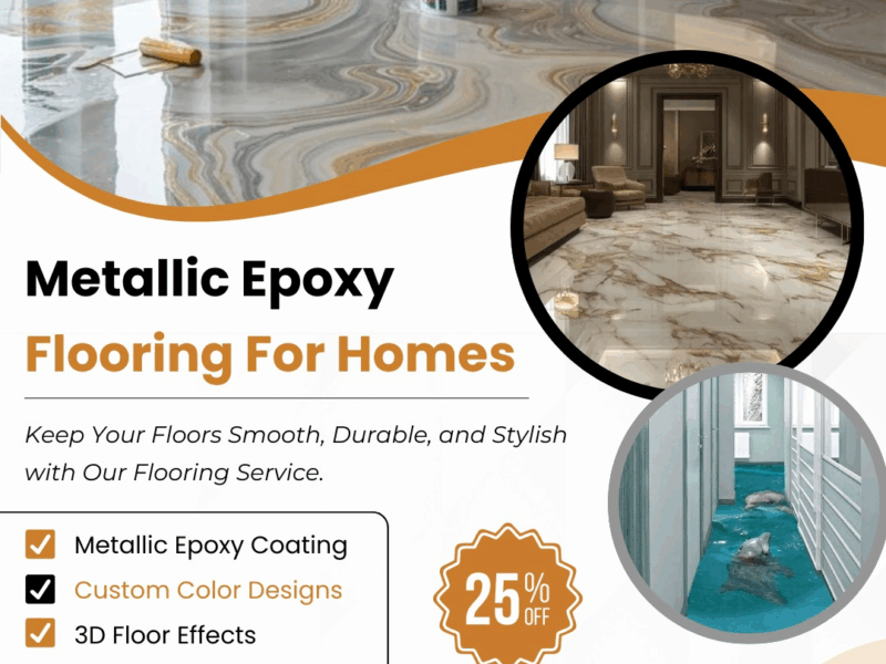 Best Metallic Epoxy Floor Installers Near Me & Reliable Metallic Resin Flooring