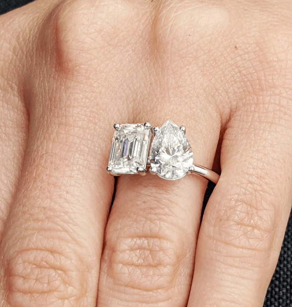 Engagement Rings Toi Et Moi – Romantic Two-Stone Designs by KRK Jewels