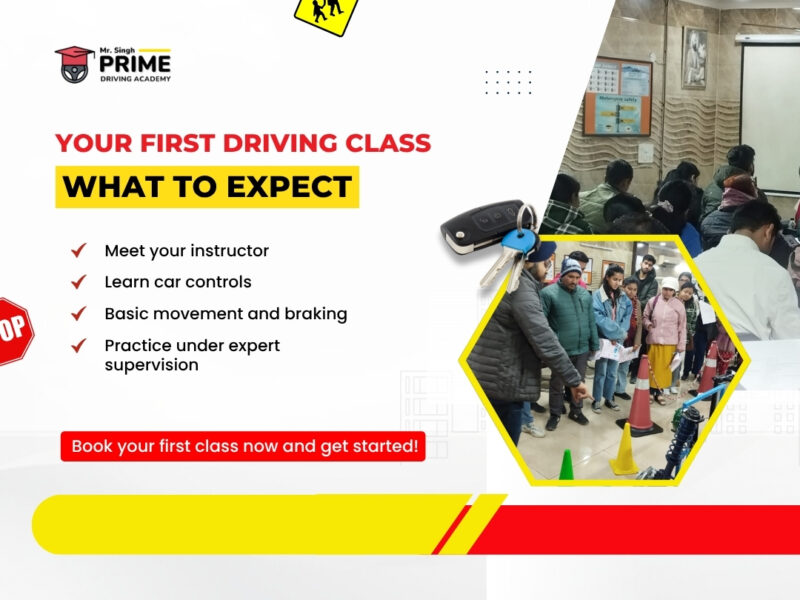 Car Driving School Near Kalka Ji - Mr.Singh Prime Driving Academy