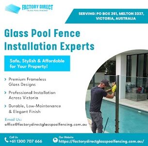 Upgrade Your Outdoor Space with Stylish Glass Pool Fence Installation