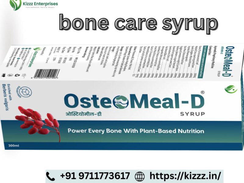 Ayurvedic Bone Care Syrup for Strong Bones & Flexibility