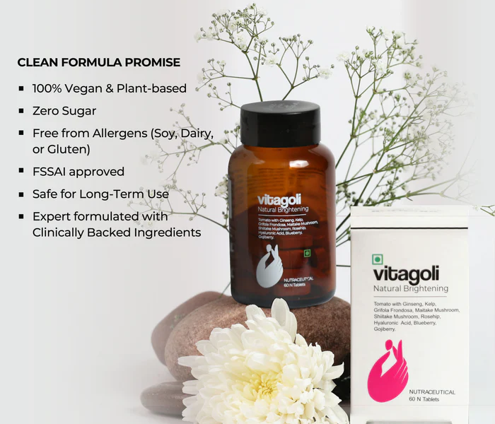 Buy Organic skin brightening supplement for brighter skin