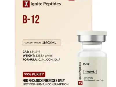 Ignite Peptides Vitamin B‑12 (1 mg/mL) — High‑Purity Research Grade Solution