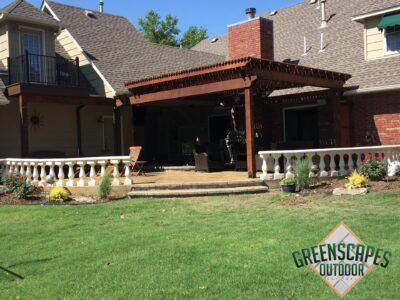 Flat French Drain Broken Arrow