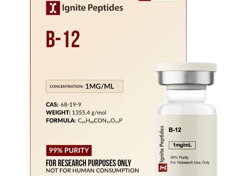 B-12 1mg/ml – High-Purity Research Grade Solution