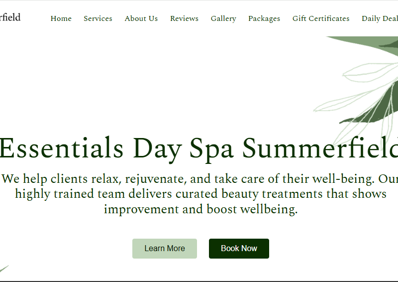Essentials Day Spa of Summerfield