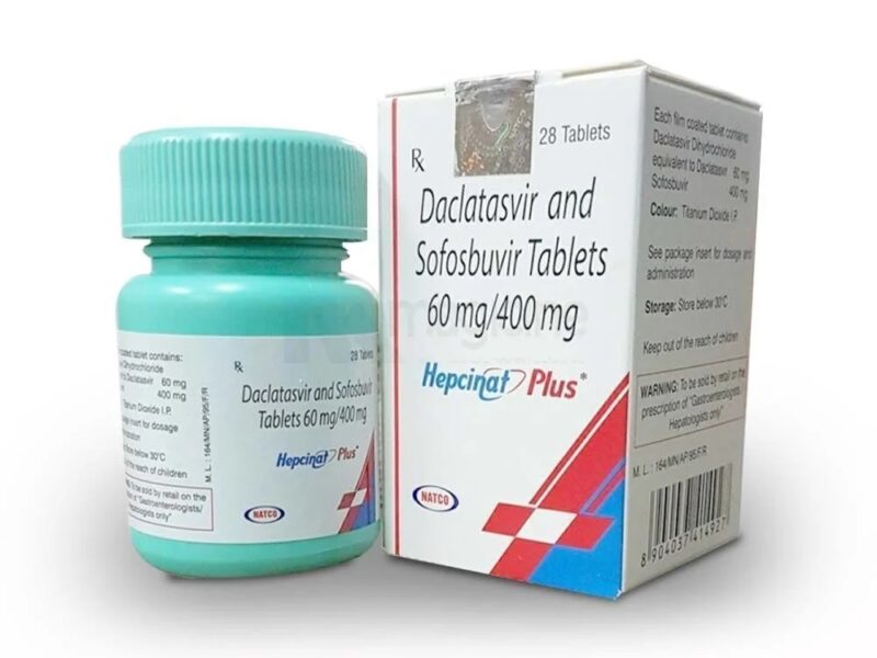 Treat chronic hepatitis C with Hepcinat plus 400mg