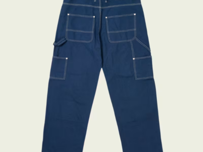 10 OZ Double Knee Pant Navy | Palace Skateboards USA